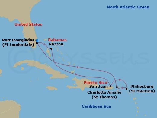 Cruise Map
