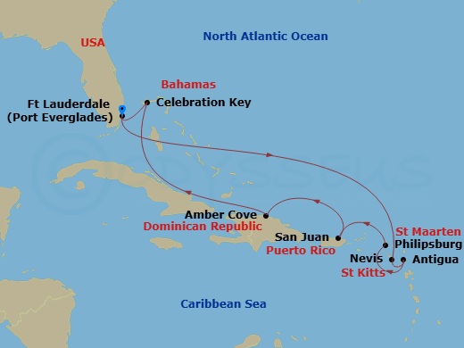 Cruise Map