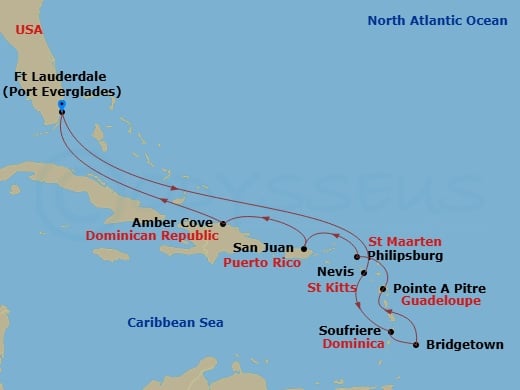 Cruise Map