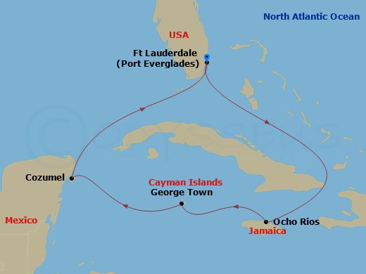 Cruise Map
