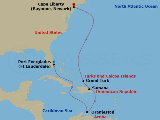 Cruise Map