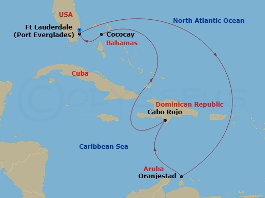 Cruise Map