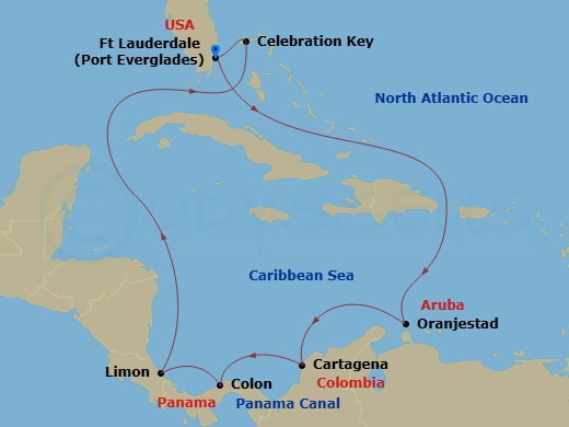Cruise Map
