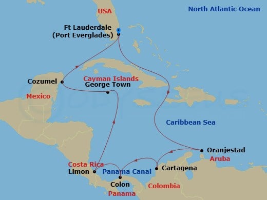 Cruise Map