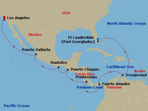 Cruise Map