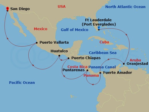Cruise Map