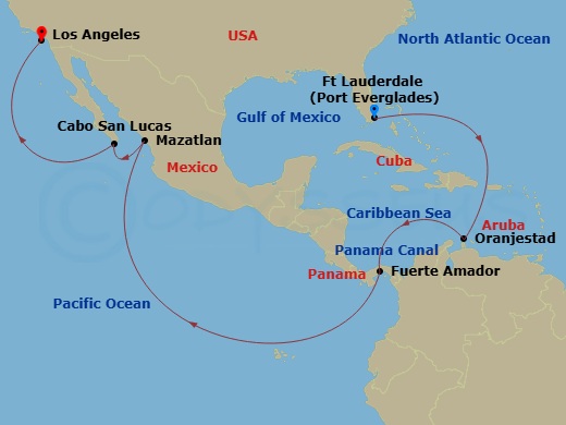 Cruise Map