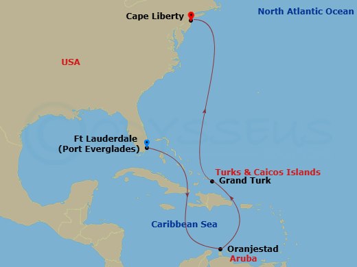 Cruise Map