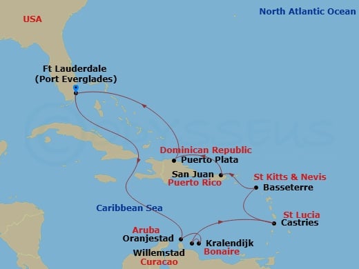 Cruise Map