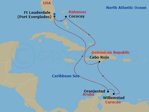 Cruise Map