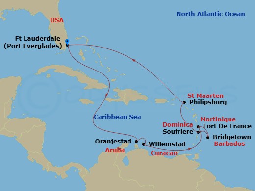 Cruise Map