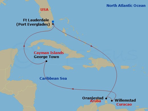 Cruise Map