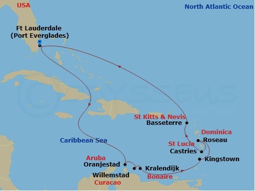 Cruise Map