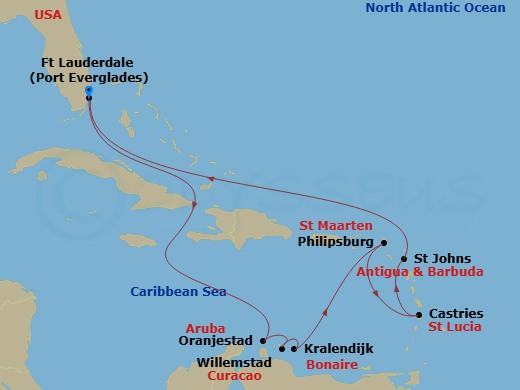 Cruise Map
