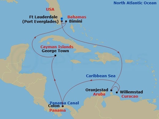 Cruise Map