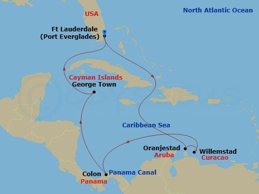 Cruise Map
