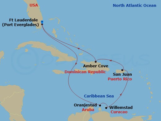 Cruise Map
