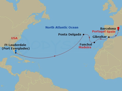 Cruise Map