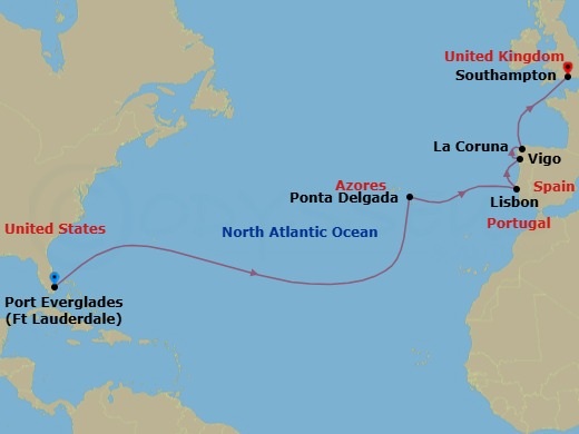 Cruise Map