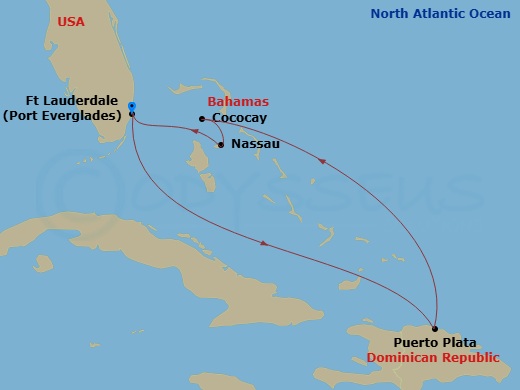 Cruise Map