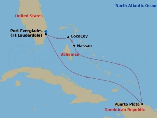 Cruise Map