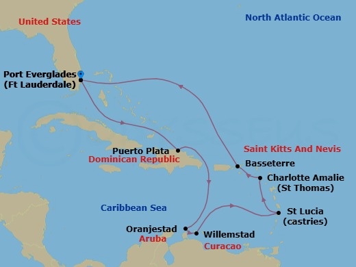 Cruise Map