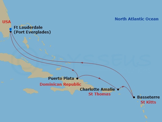 Cruise Map