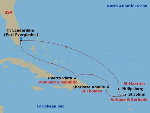 Cruise Map