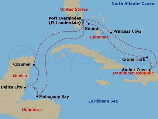 Cruise Map