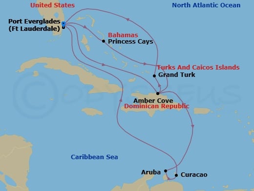 Cruise Map