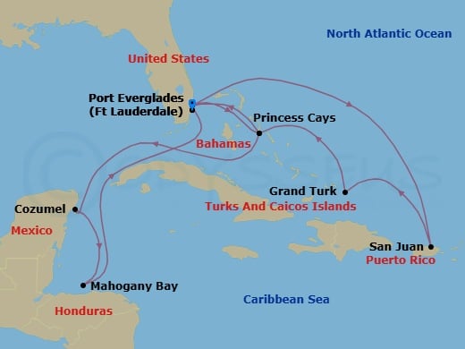 Cruise Map