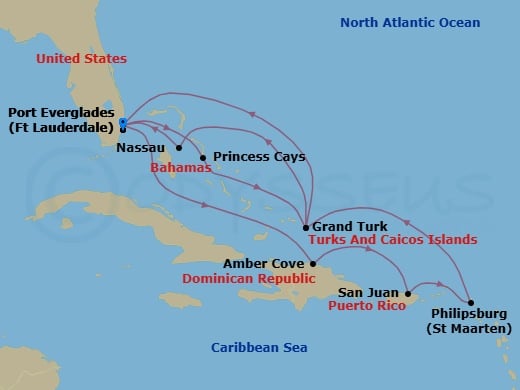 Cruise Map
