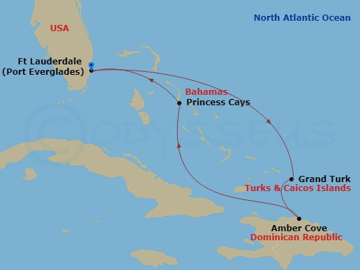 Cruise Map