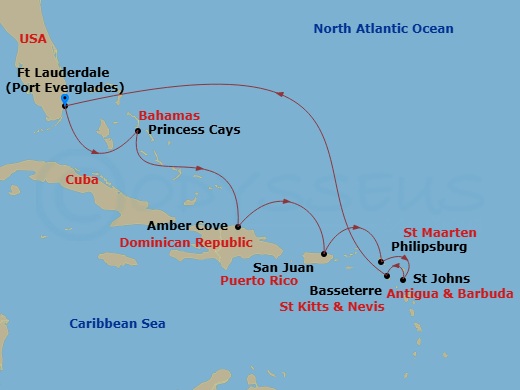 Cruise Map