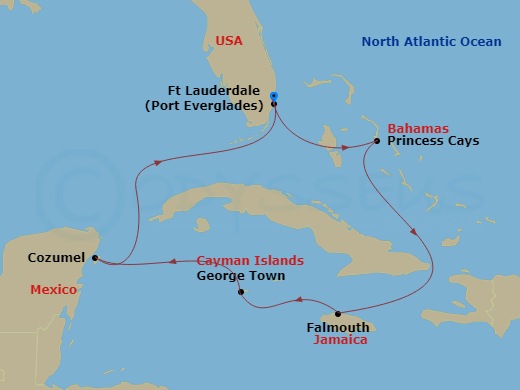 Cruise Map