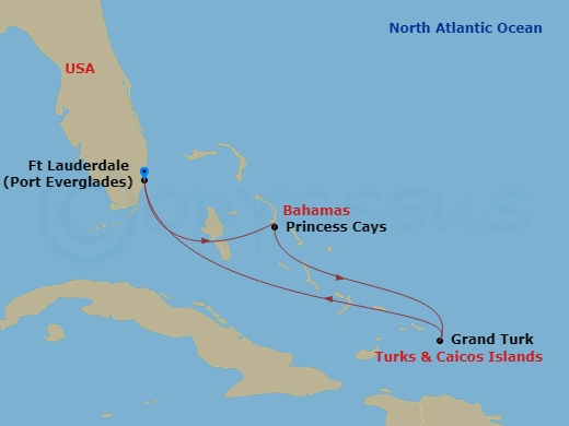 Cruise Map