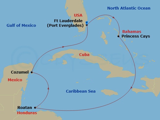 Cruise Map