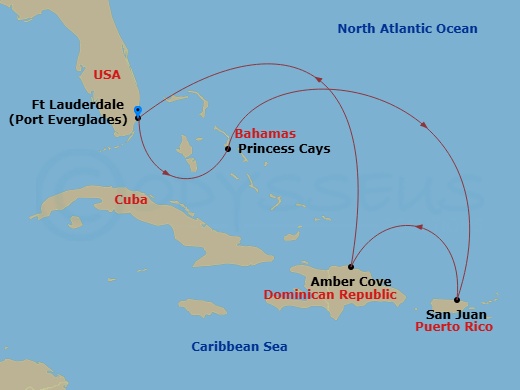 Cruise Map