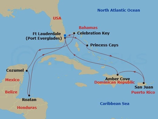 Cruise Map