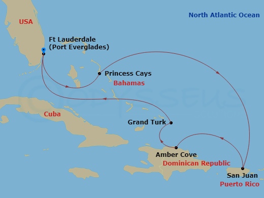 Cruise Map