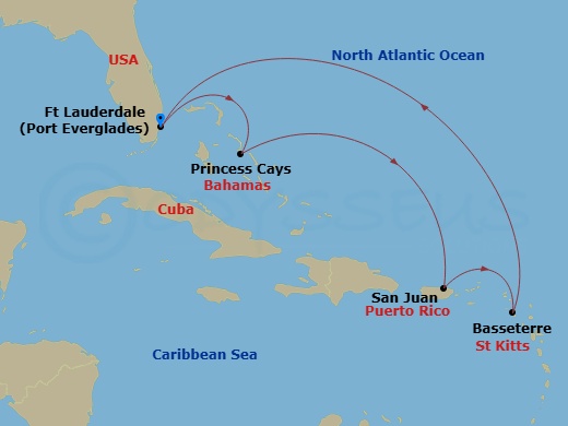 Cruise Map