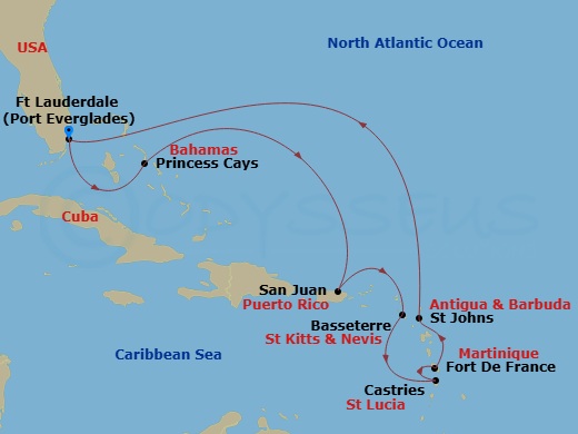 Cruise Map