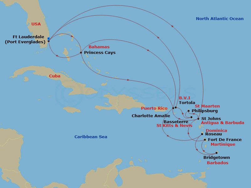 Cruise Map