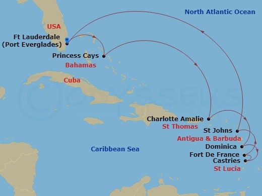 Cruise Map