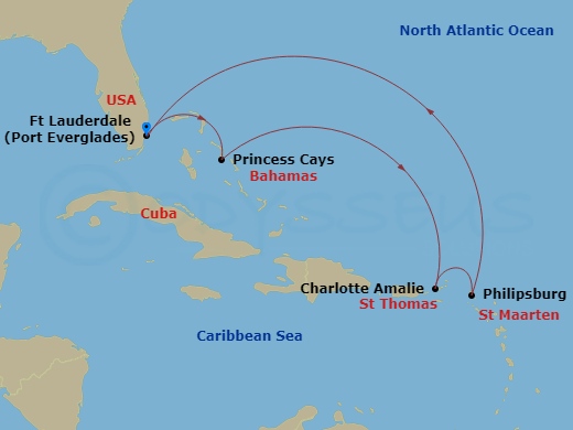 Cruise Map