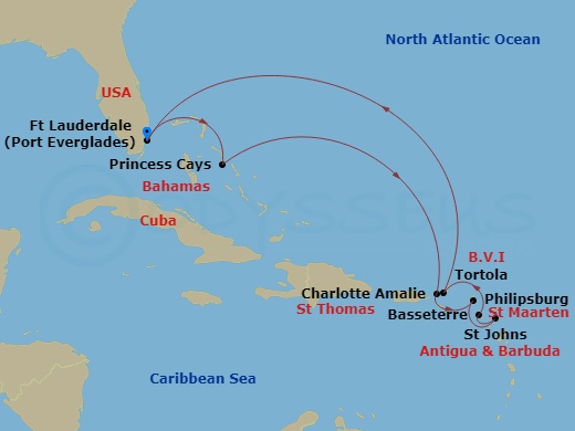 Cruise Map