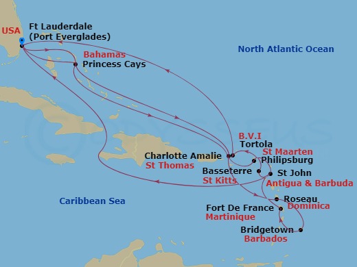 Cruise Map