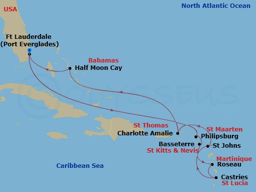 Cruise Map