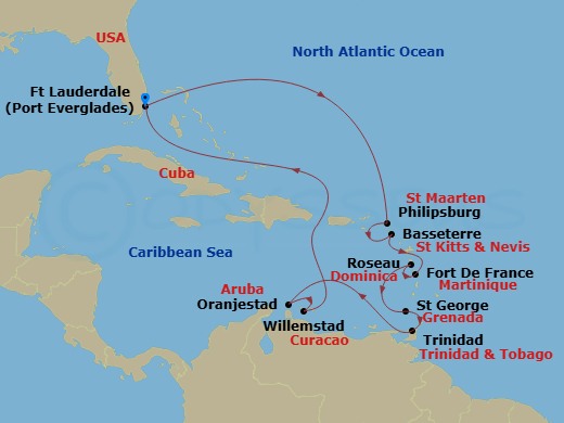 Cruise Map