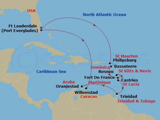 Cruise Map